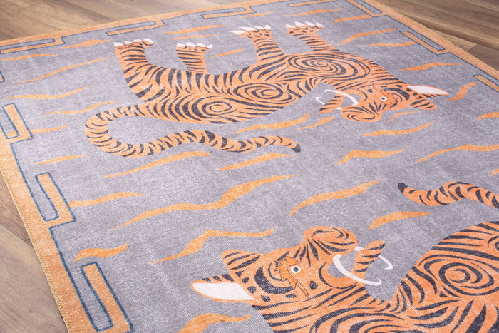Conceptum Opus Chenille - Orange AL 320 Multicolor 150 x 230 cm Conceptum Opus Chenille - Orange AL 320 Multicolor 150 x 230 cm